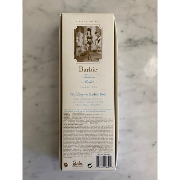 NIB Fashion Model Collection Lingerie Silkstone Barbie - Picture 7 of 7